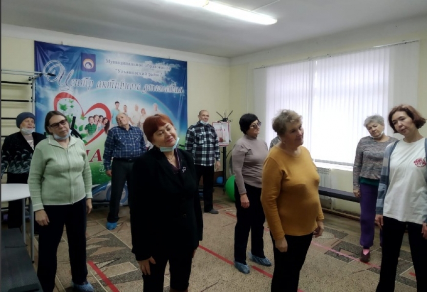 В Долголетии р.п. Ишеевка сегодня состоялось утреннее Цигун занятие