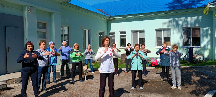 Занятие по Цигун в Долголетии р.п. Ишеевки