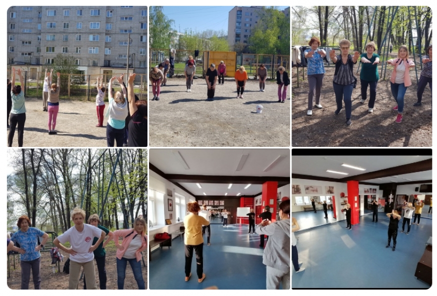 Очень приятно в хорошую погоду заниматься на свежем воздухе