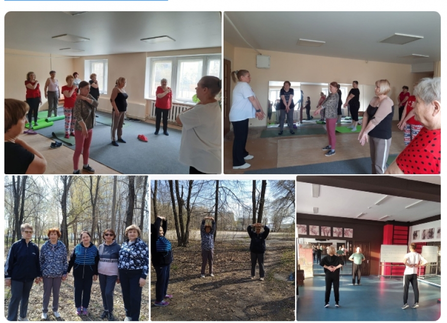 Занятия в группах инструктора Шаповаловой Елены