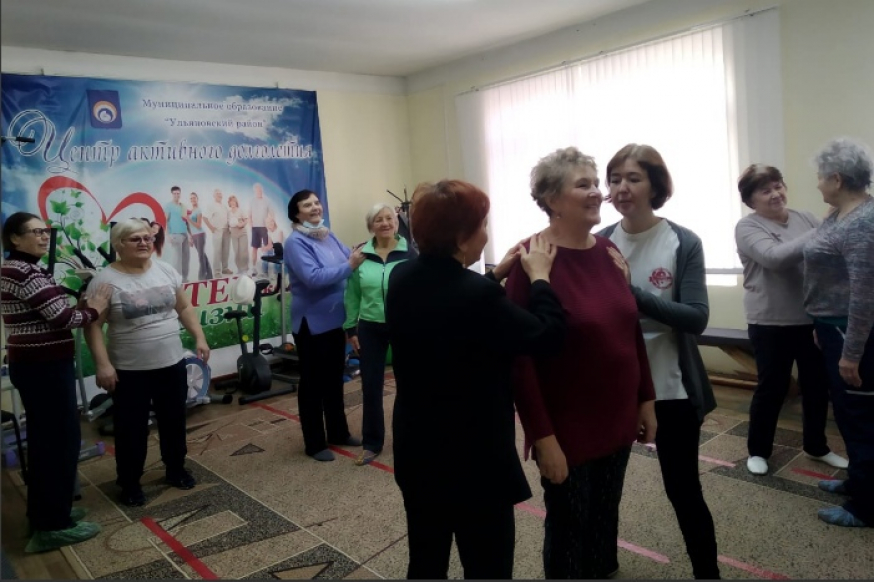 В Долголетии р. п. Ишеевка по расписанию Цигун занятие
